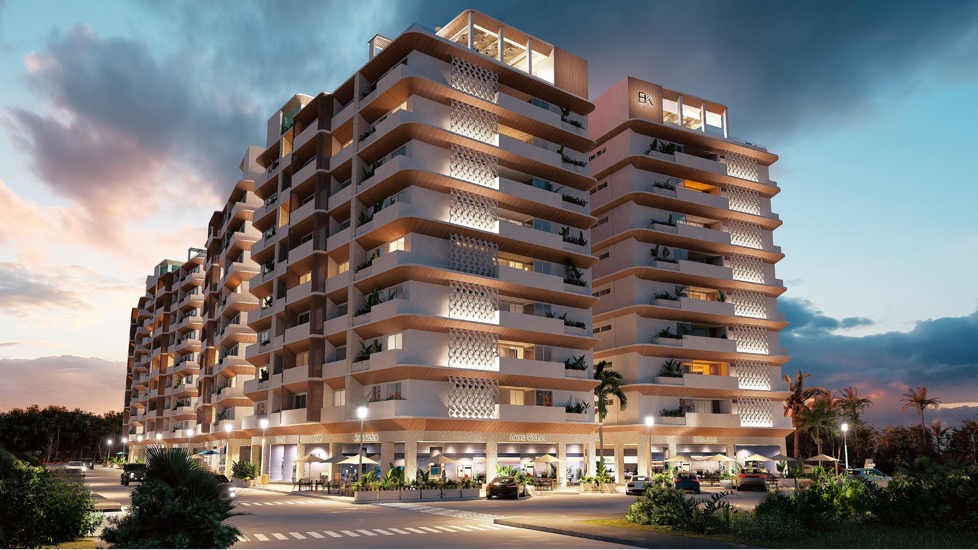 Preventa de Departamentos con Plaza Comercial en Puerto Morelos