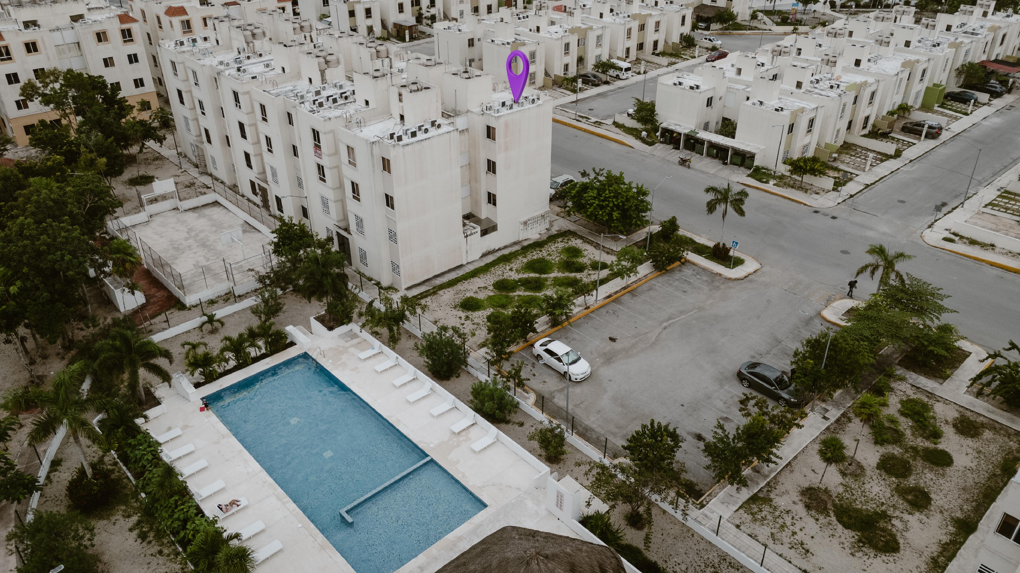 Oportunidad Departamento amueblado en Aldea Tulum 4 Piso