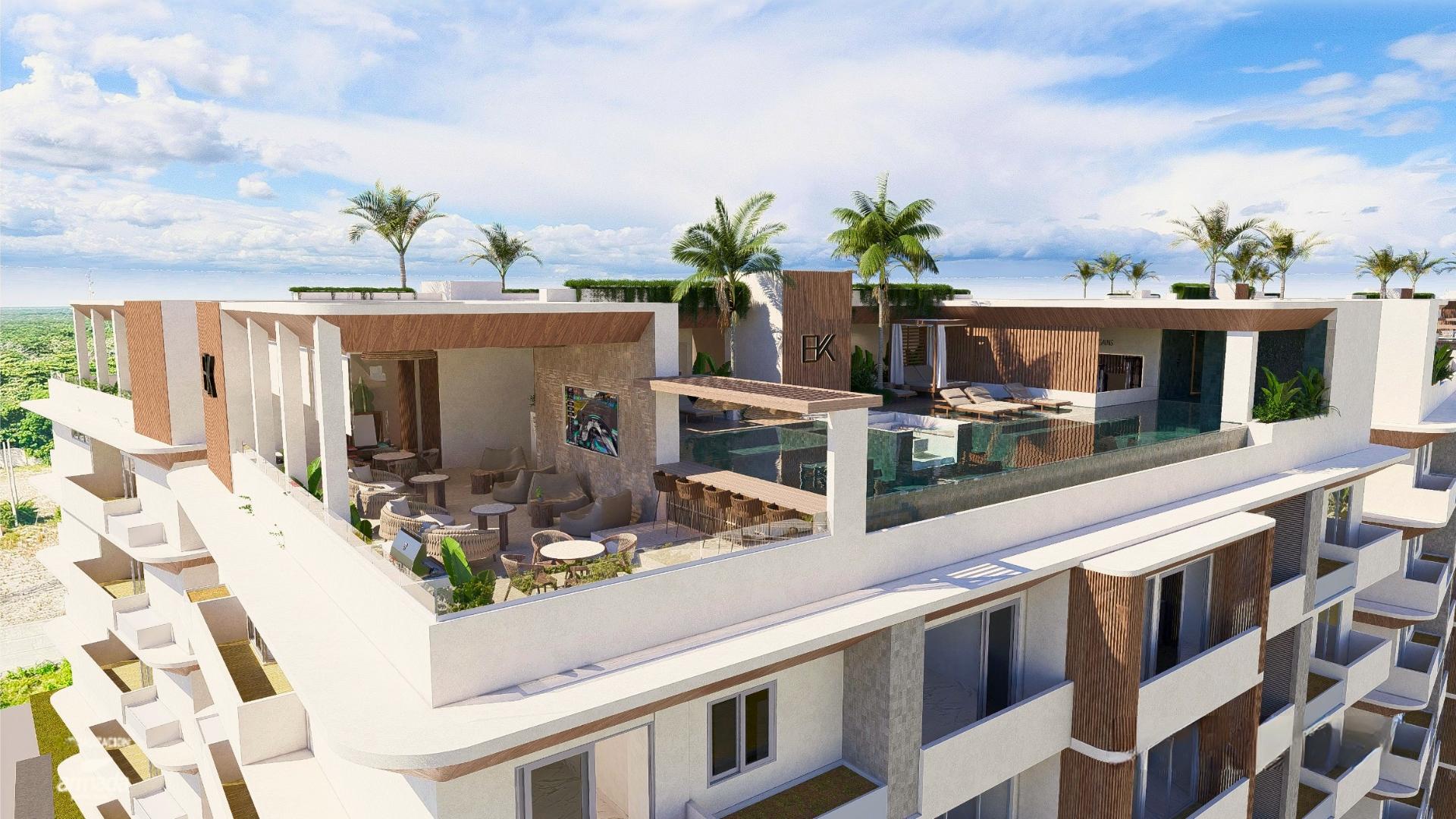 Preventa de Departamentos con Plaza Comercial en Puerto Morelos
