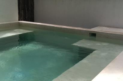 Rento departamento PB en Tulum con alberca privada