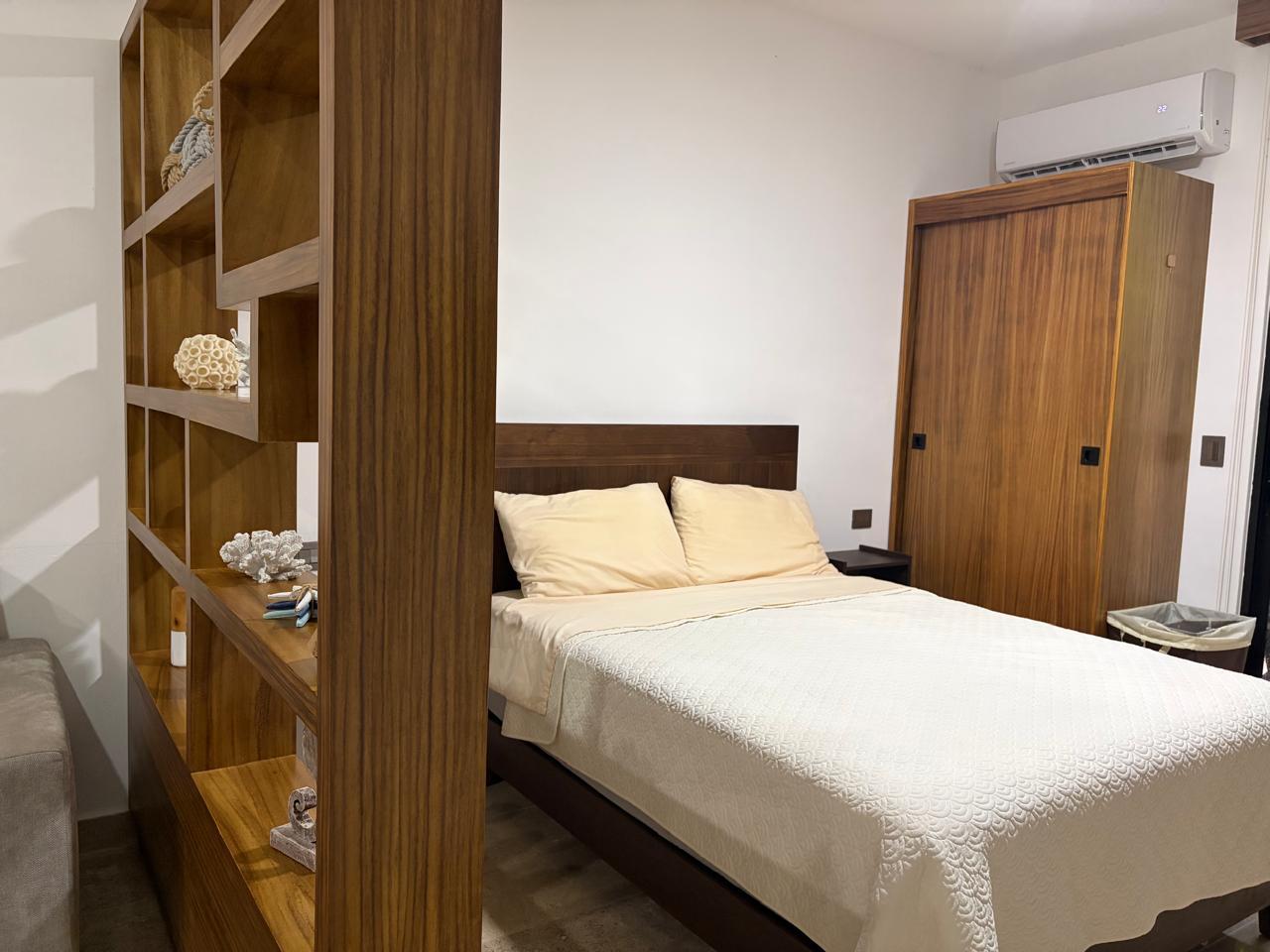 Rento estudio en PB a 1 km del muelle Av.Constituyentes Playa del Carmen